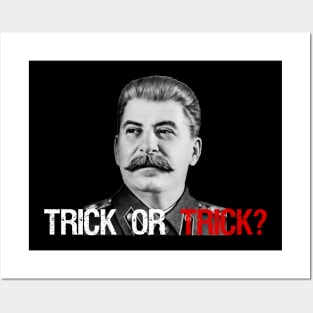 Stalin: Trick Or Trick? Halloween Design. Posters and Art